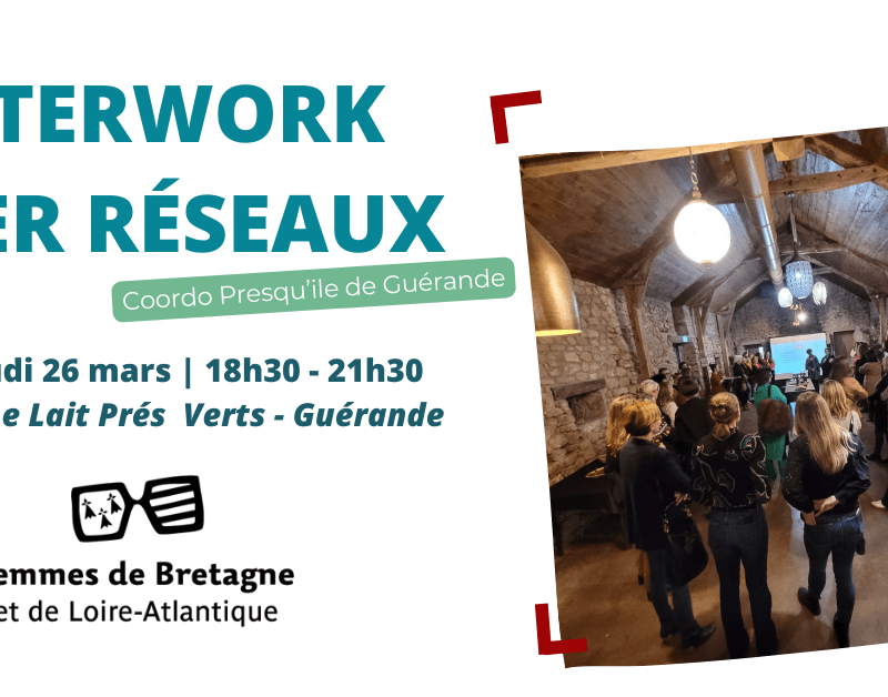 Afterwork Femmes de Bretagne 26 mars 2026 à 18h30